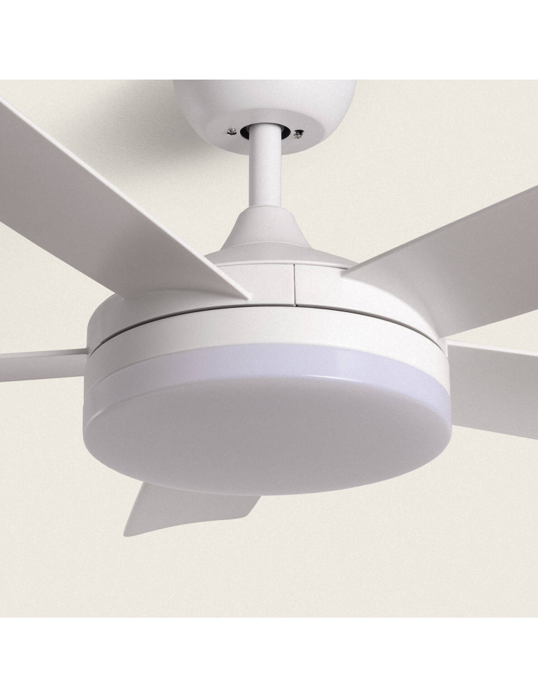 Ventilateur de Plafond Silencieux Patroclo Blanc 106cm Motor DC