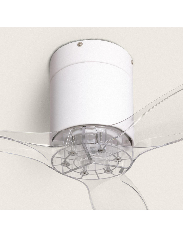 Ventilateur de Plafond Silencieux Angistri Blanc 132cm Motor DC