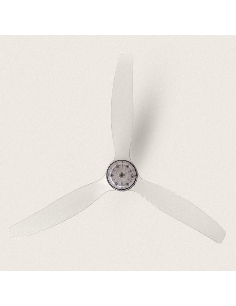 Ventilateur de Plafond Silencieux Angistri Blanc 132cm Motor DC