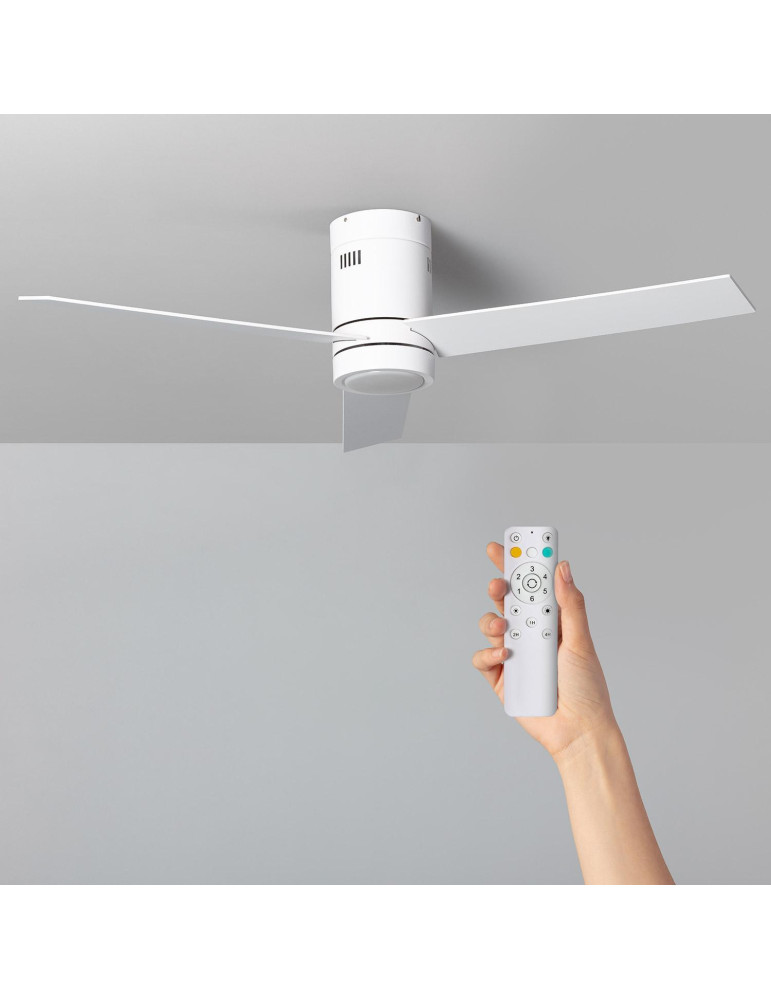 Ventilateur de Plafond Silencieux Blanc Tydir 132cm Moteur DC Ventilateur de Plafond Silencieux Blanc Tydir 132cm Moteur DC