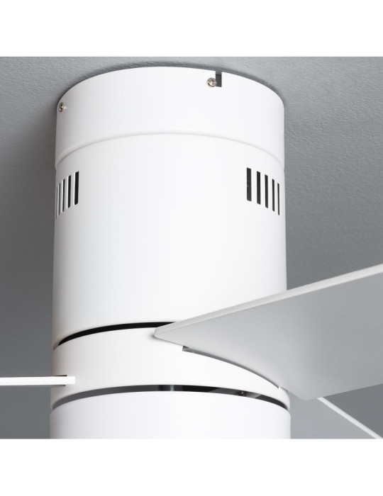 Ventilateur de Plafond Silencieux Blanc Tydir 132cm Moteur DC