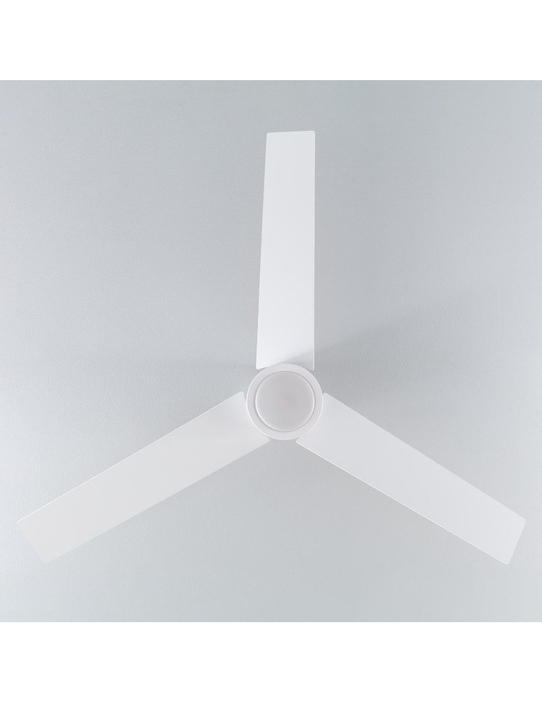 Ventilateur de Plafond Silencieux Blanc Tydir 132cm Moteur DC