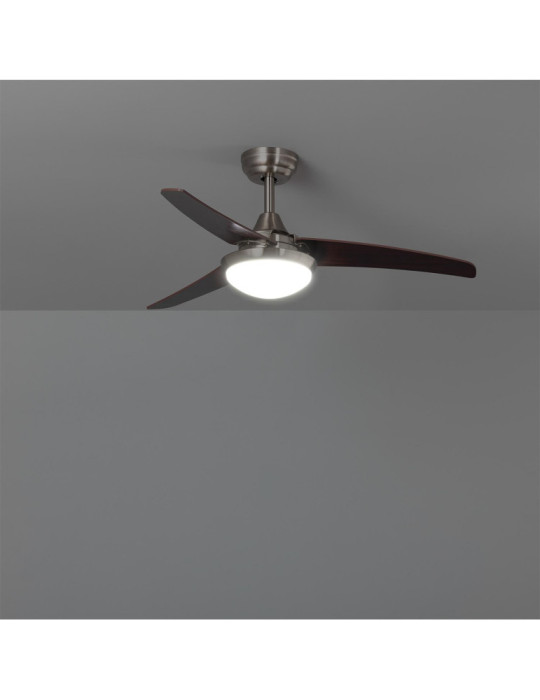 Ventilateur de Plafond Silencieux Neil Bois 107cm Moteur DC WiFi