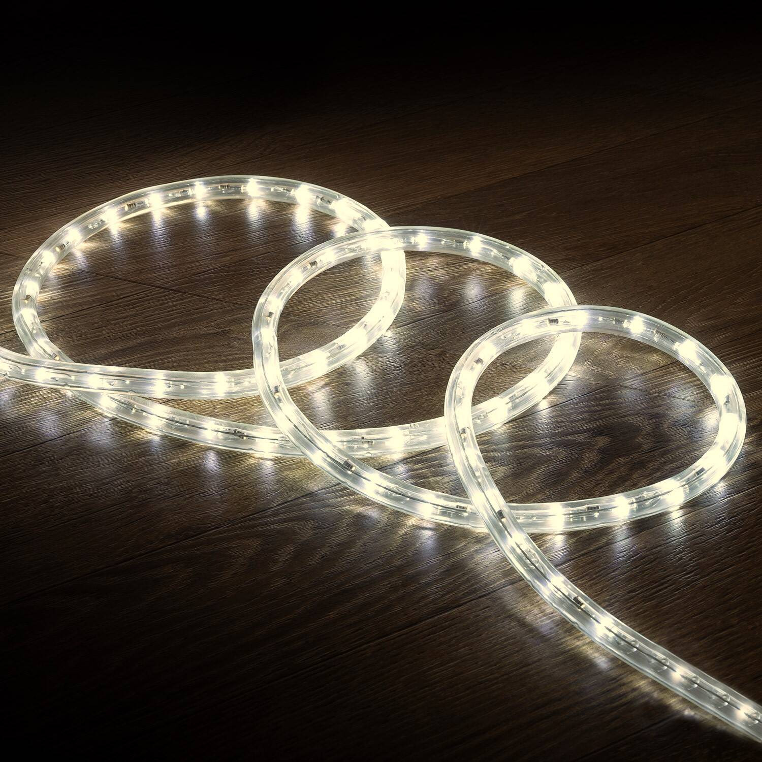 Gaine LED Ronde 220V AC 36LED/m Blanc Neutre IP65 Coupe Tous les 100cm 50 m