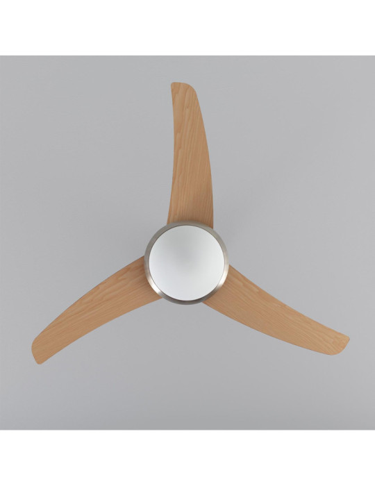 Ventilateur de Plafond Silencieux Neil Bois 107cm Moteur DC WiFi
