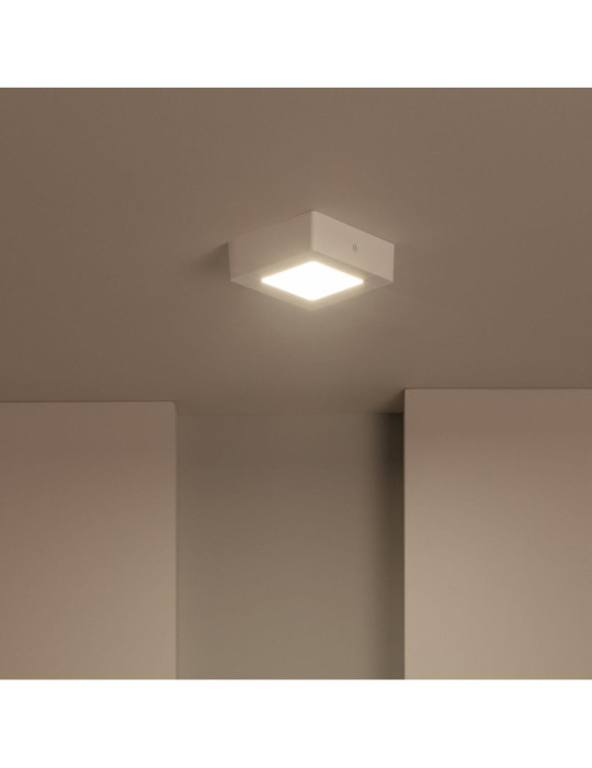 Plafonnier LED Carré 6W 120x120 mm