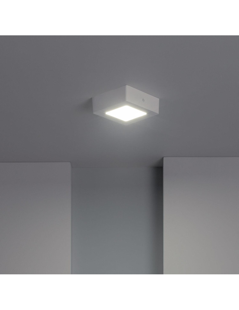 Plafonnier LED Carré 6W 120x120 mm