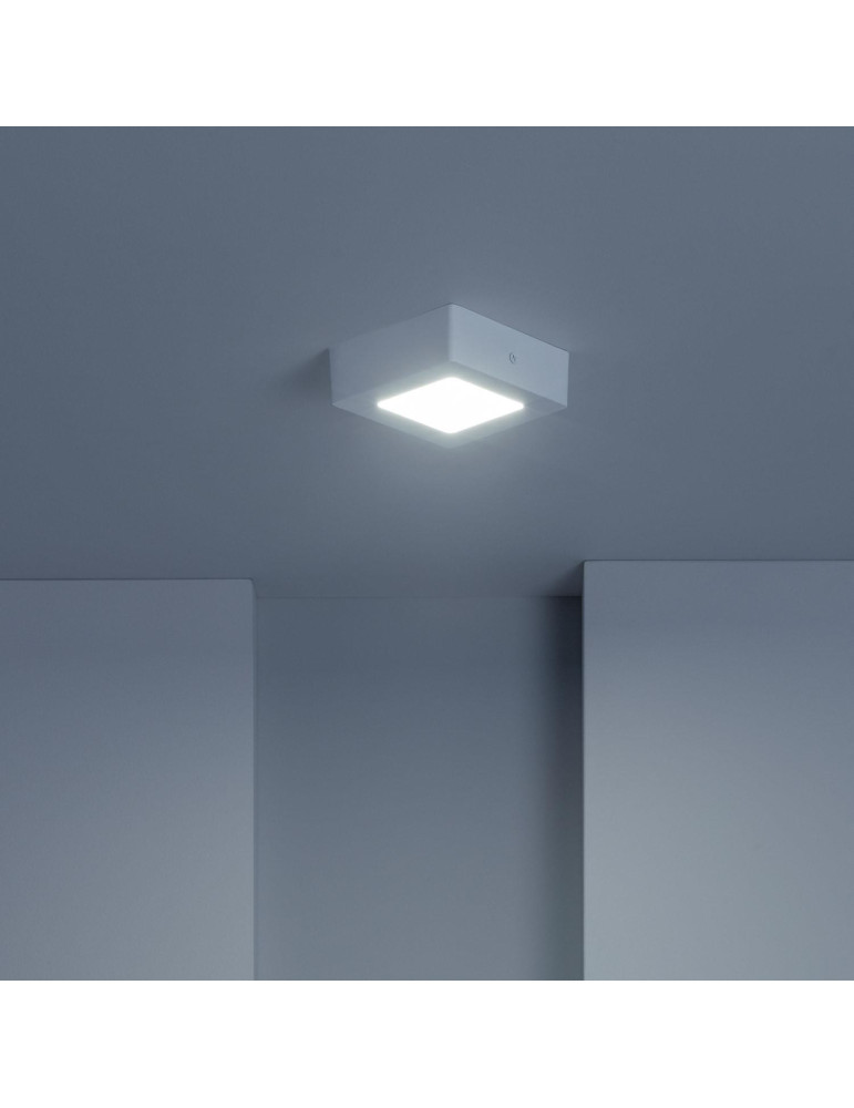 Plafonnier LED Carré 6W 120x120 mm
