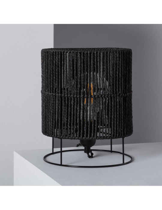 Lampe à Poser Papier Tressé Khalo