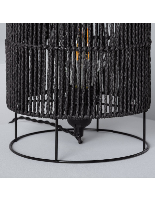 Lampe à Poser Papier Tressé Khalo