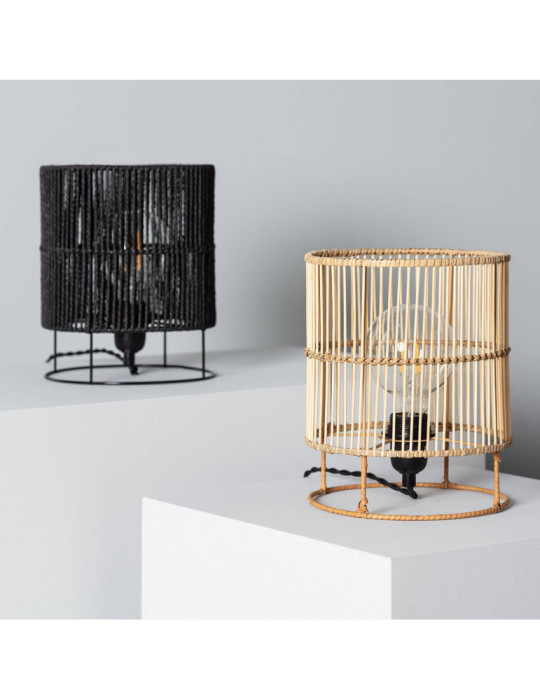 Lampe à Poser Papier Tressé Khalo