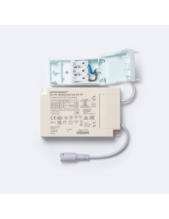 Panneau LED 120x30 cm 40W 4000lm avec boîtier de connexion rapide et câble de sécurité