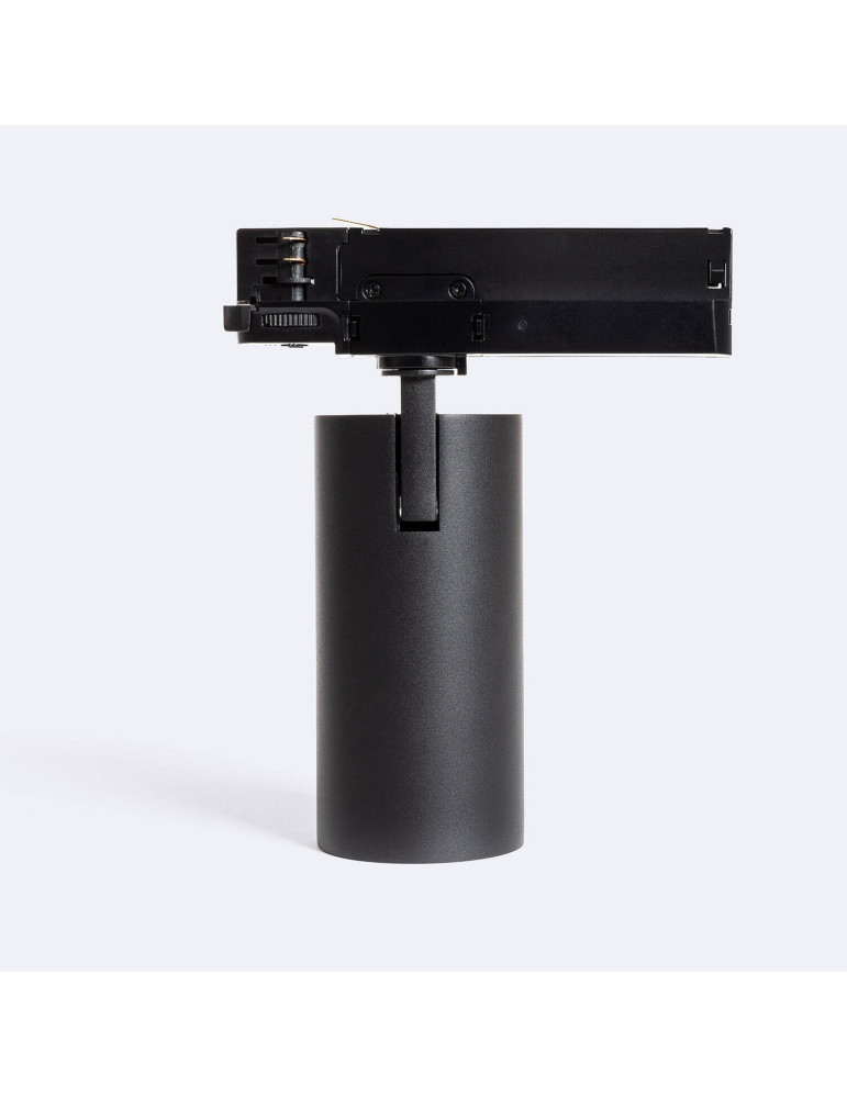 Spot LED Fasano Anti-éblouissement 30W CCT pour Rail Triphasé Dimmable Noir