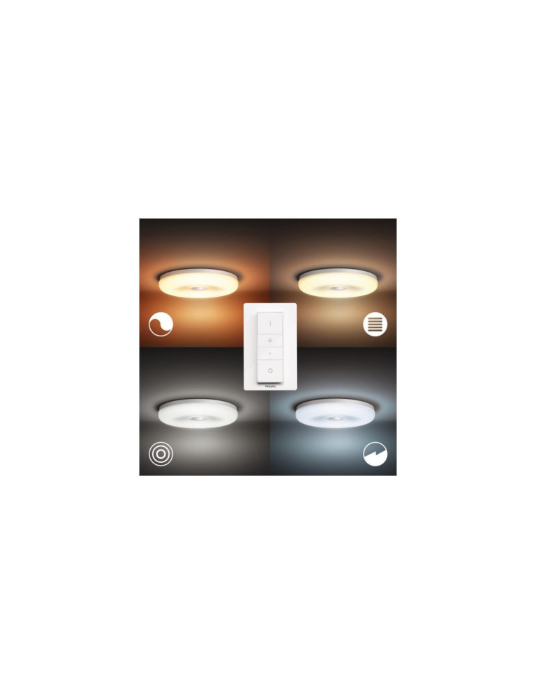 Plafonnier LED CCT White Ambiance Struana 27W PHILIPS Hue
