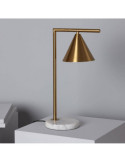 Lampe à Poser Marbre et Métal Tinos