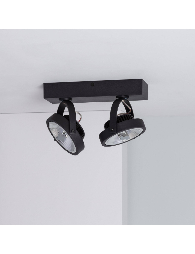 Spot LED 30W CREE en Saillie Orientable AR111 Dimmable Noir