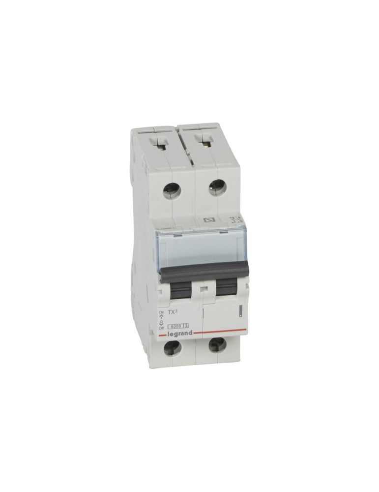 Disjoncteur Automatique TX³ Tertiaire 2P Courbe C 6kA 10-40A LEGRAND 403605 Disjoncteur Automatique TX³ Tertiaire 2P Courbe C 6kA 10-40A LEGRAND 403605
