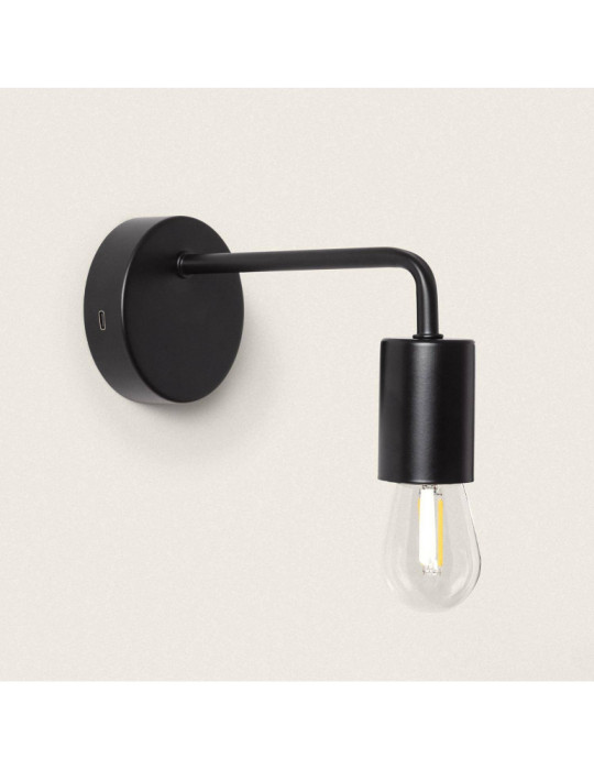 Lampe Murale en Métal Jayso avec Batterie USB Rechargeable Lampe Murale en Métal Jayso avec Batterie USB Rechargeable