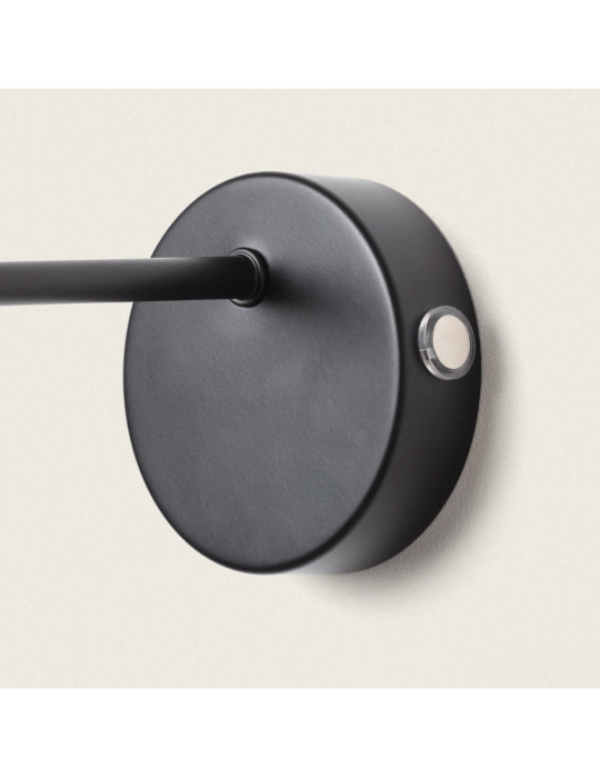 Lampe Murale en Métal Jayso avec Batterie USB Rechargeable