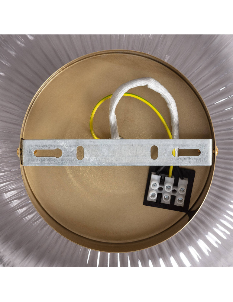 Plafonnier Métal et Verre Windsor