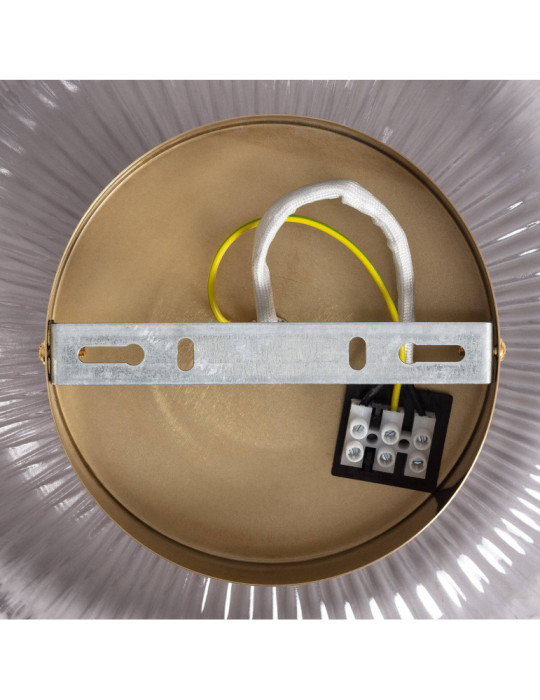 Plafonnier Métal et Verre Windsor