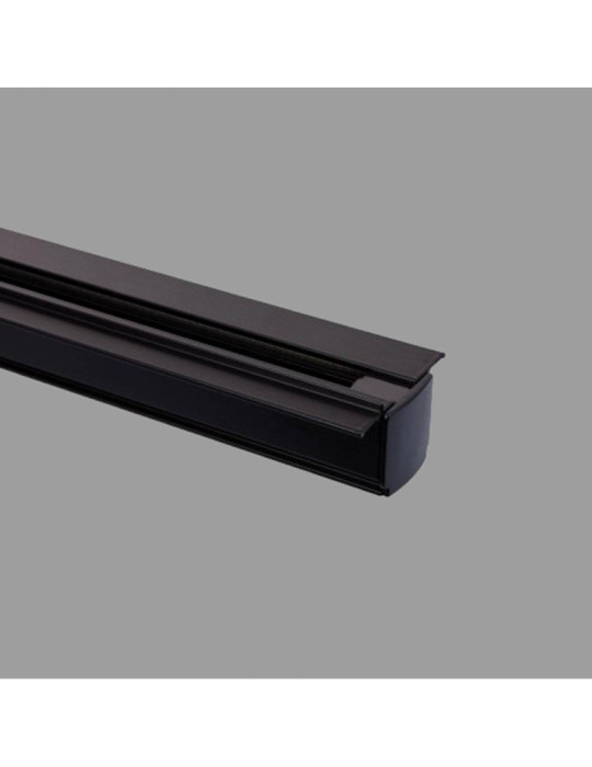 Rail Triphasé Encastrable pour Spots LED 1 Mètre