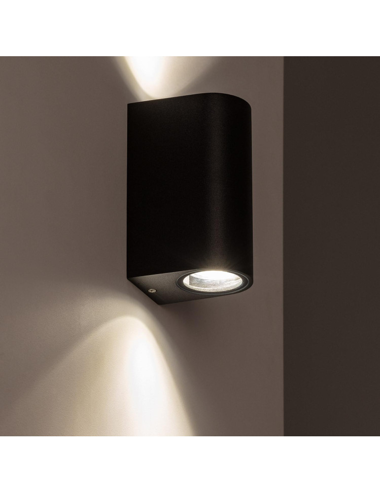 Applique Murale Extérieure Aluminium Éclairage Double Face Big Gala