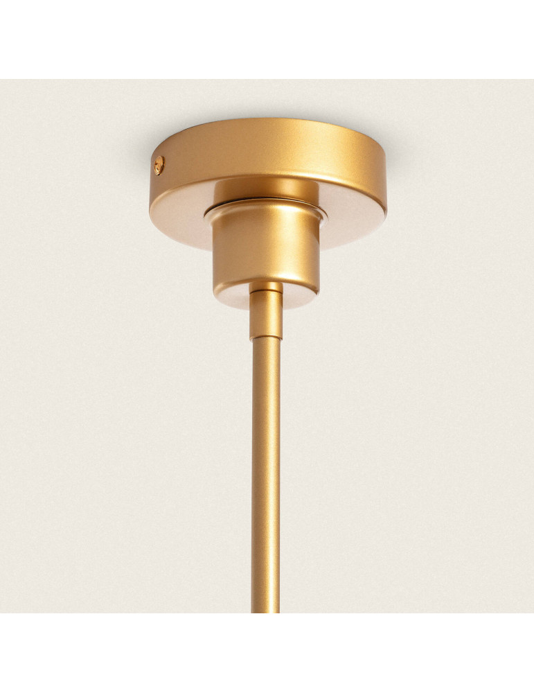 Suspension en métal et verre Tribubble