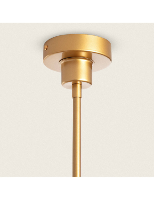 Suspension en métal et verre Tribubble