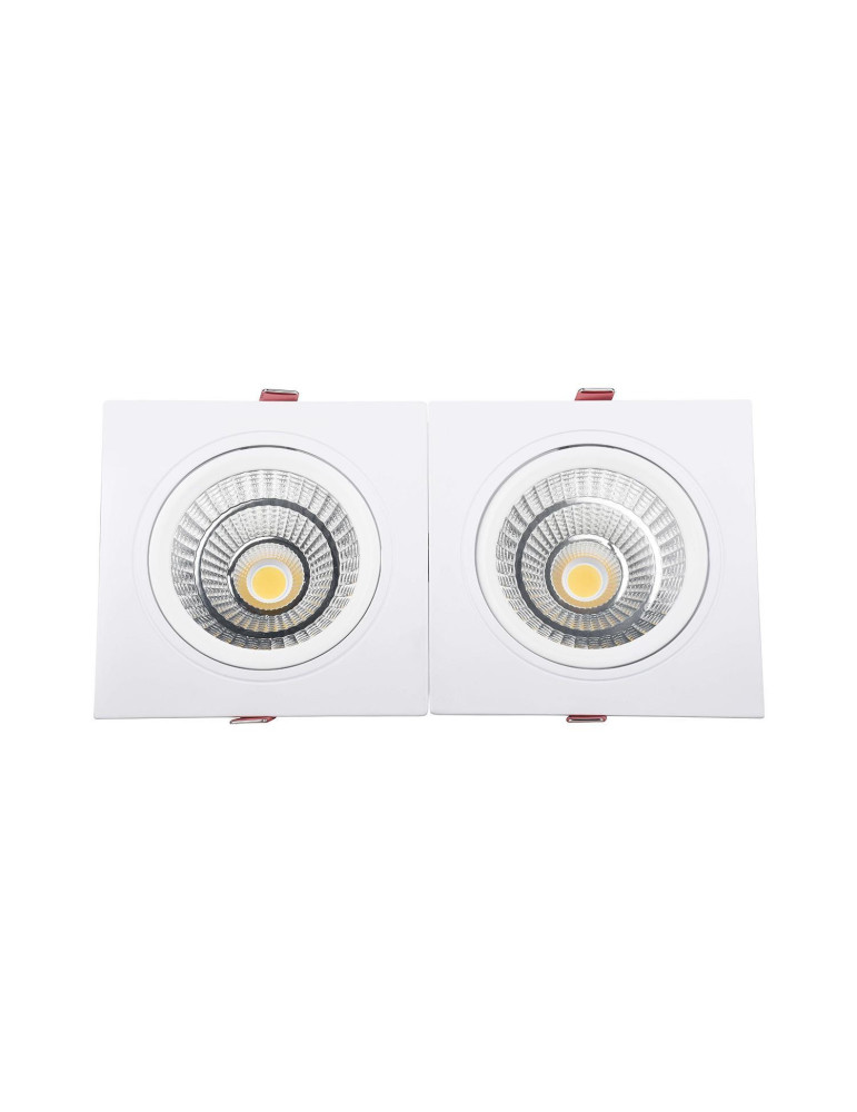 Spot Downlight LED 20W Rectangulaire Madison Coupe 205x90 mm