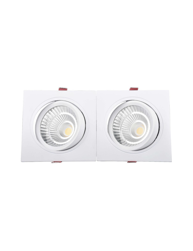 Spot Downlight LED 20W Rectangulaire Madison Coupe 205x90 mm