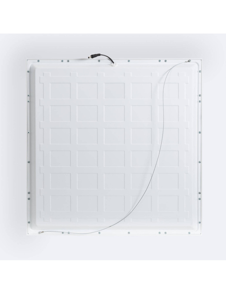 Panneau LED 60x60 cm 40W 4000lm avec boîtier de connexion rapide et câble de sécurité