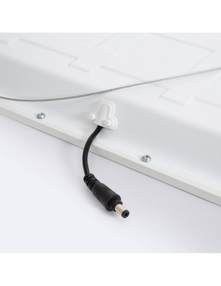 Panneau LED 60x60 cm 40W 4000lm avec boîtier de connexion rapide et câble de sécurité