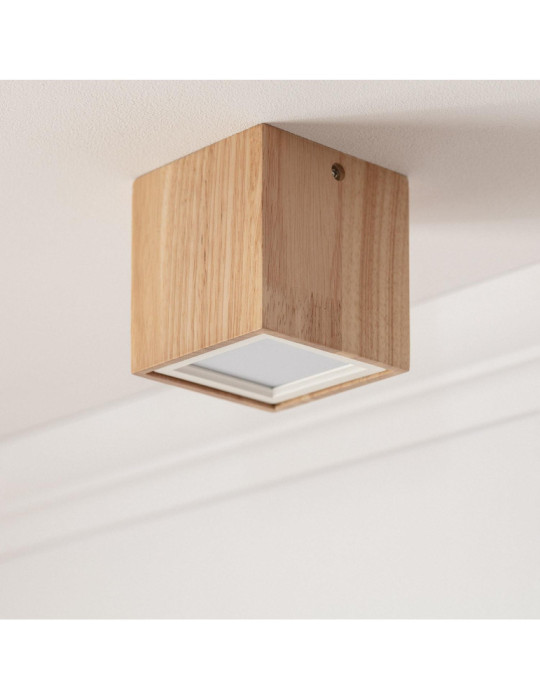 Plafonnier LED Bois 6W Sigurd