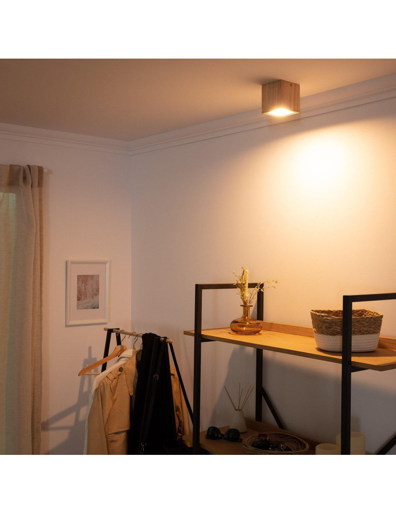 Plafonnier LED Bois 6W Sigurd