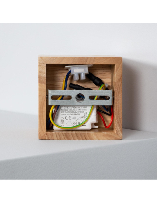 Plafonnier LED Bois 6W Sigurd