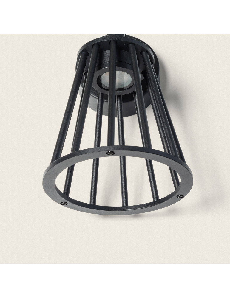 Applique Murale Extérieure LED 6W Aluminium Bradda