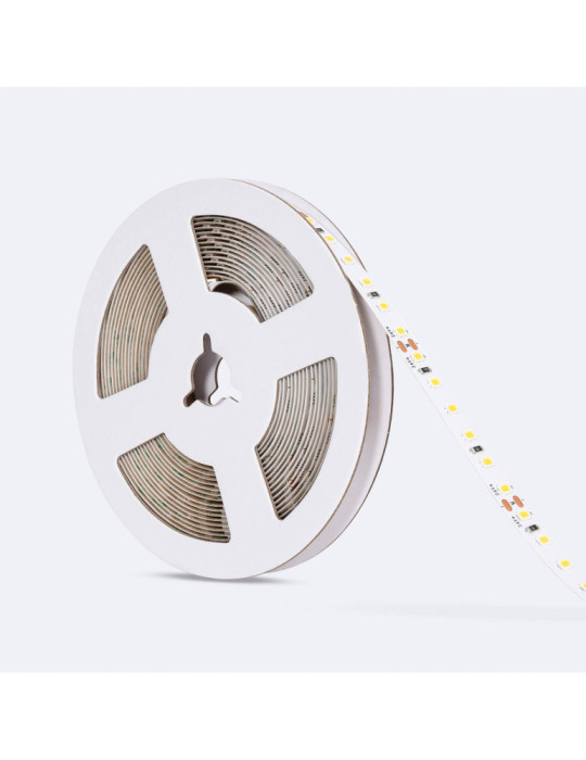 Ruban LED 24V DC SMD2835 120 LED/m 5m IP20  High Lumen 2000 lm/m Largeur 8 mm Coupe tous les 5 cm