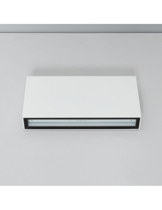 Applique Murale LED Extérieure Kaira 10W Éclairage Double Face Rectangulaire Blanche