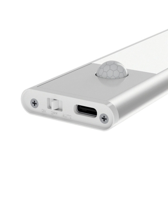 Barre LED 25cm avec Détecteur de Mouvement et Batterie Rechargeable USB C