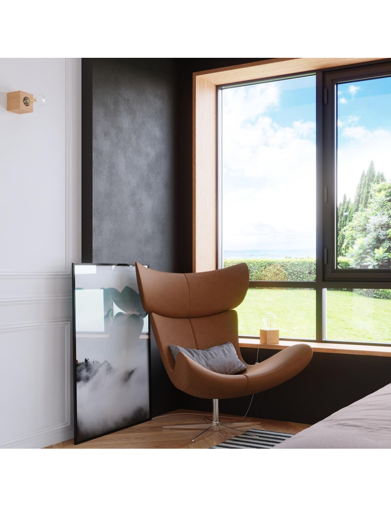 Plafonnier Bois Ariz SOLLUX