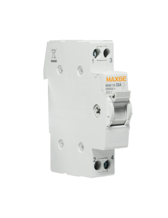 Commutateur de Manœuvre 3 positions 1 Pôle MAXGE