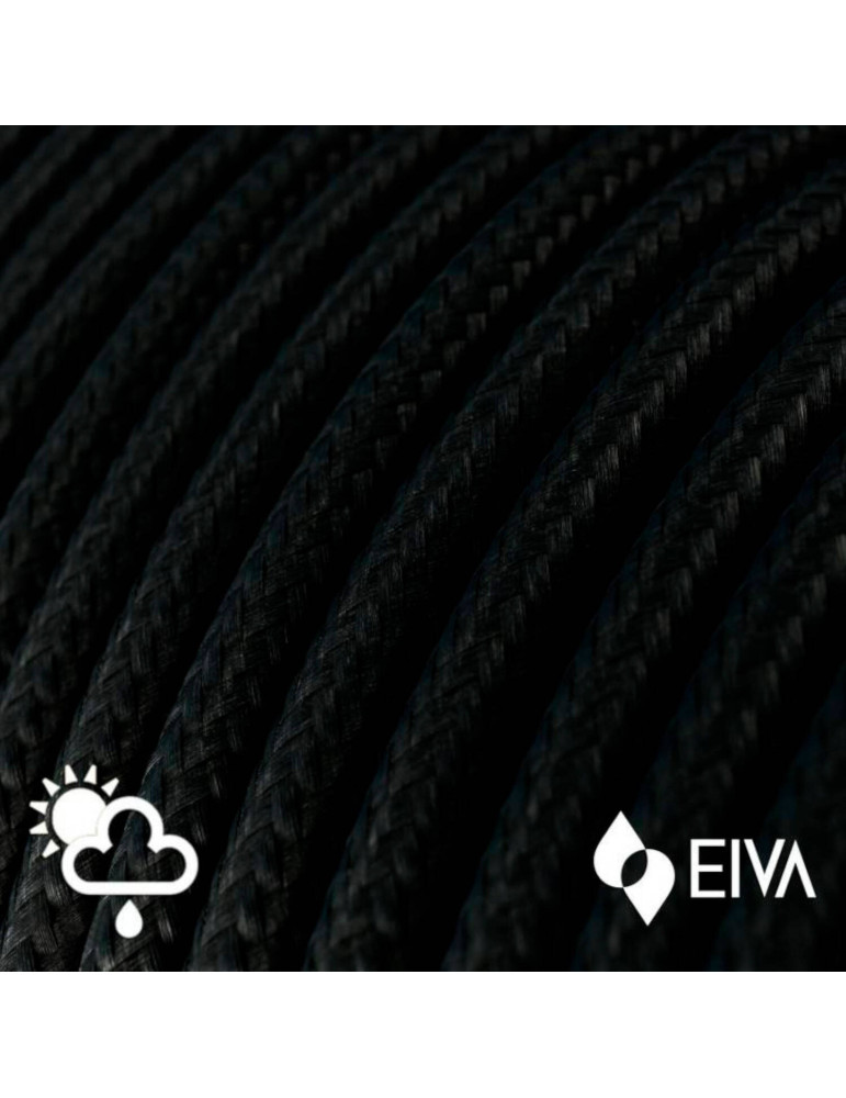 Suspension Eiva Elegant avec Abat-jour Aluminium pour Extérieur IP65 Creative-Cables PDENE50SM01PAM11VBL