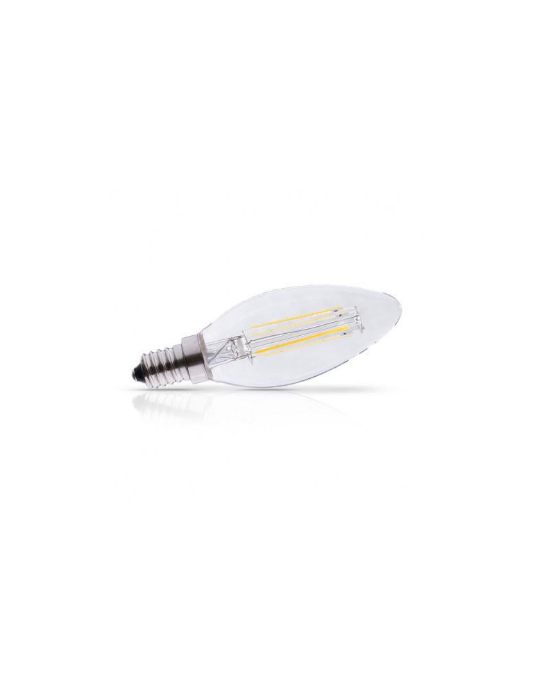 Ampoule LED E14 Filament Flamme 4W 495 LM Dimmable 2700K