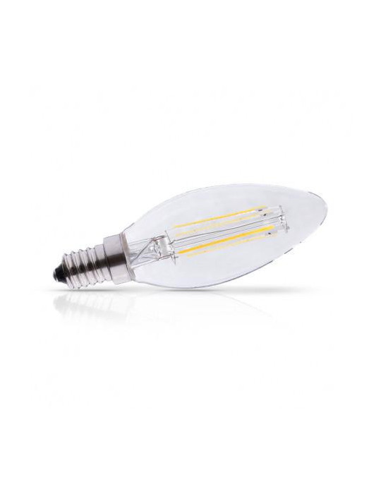 Ampoule LED E14 Filament Flamme 4W 495 LM Dimmable 2700K
