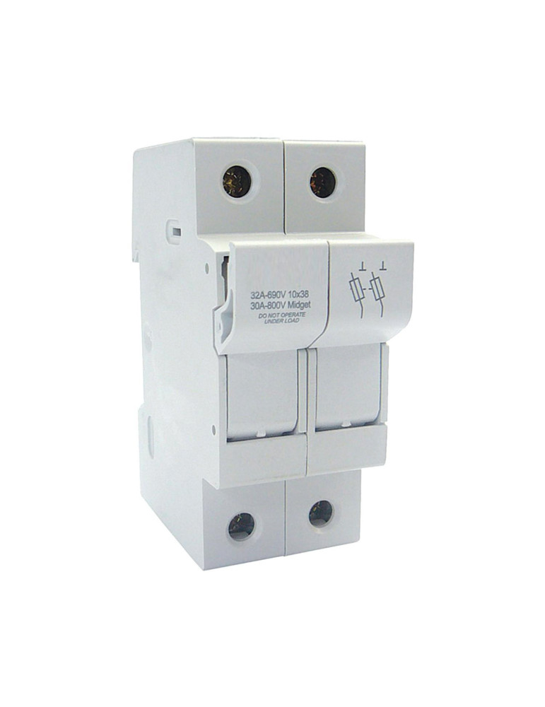 Porte-fusibles Sectionnable 10x38mm 500V Máx 32A MAXGE