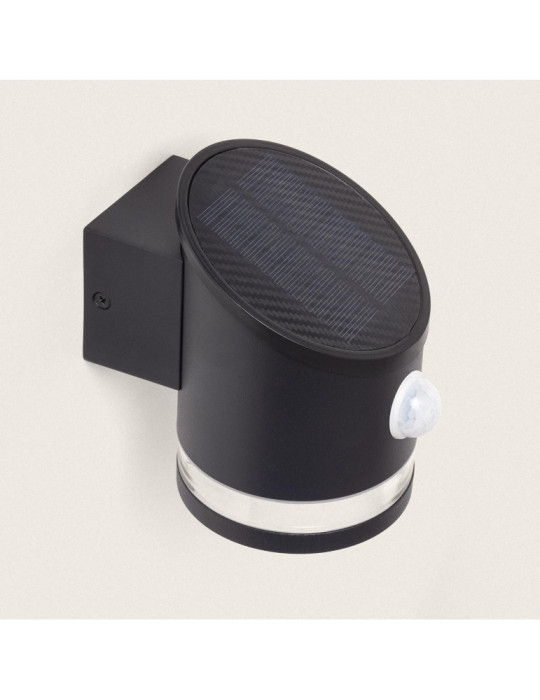 Applique Murale Extérieure Solaire LED Aluminium avec Détecteur de Mouvement Eddan