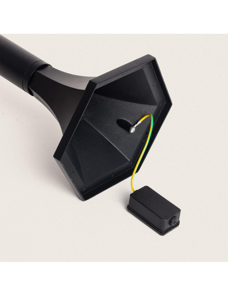 Balise Extérieure en Saillie sur Pied 120 cm Aluminium Lurnea