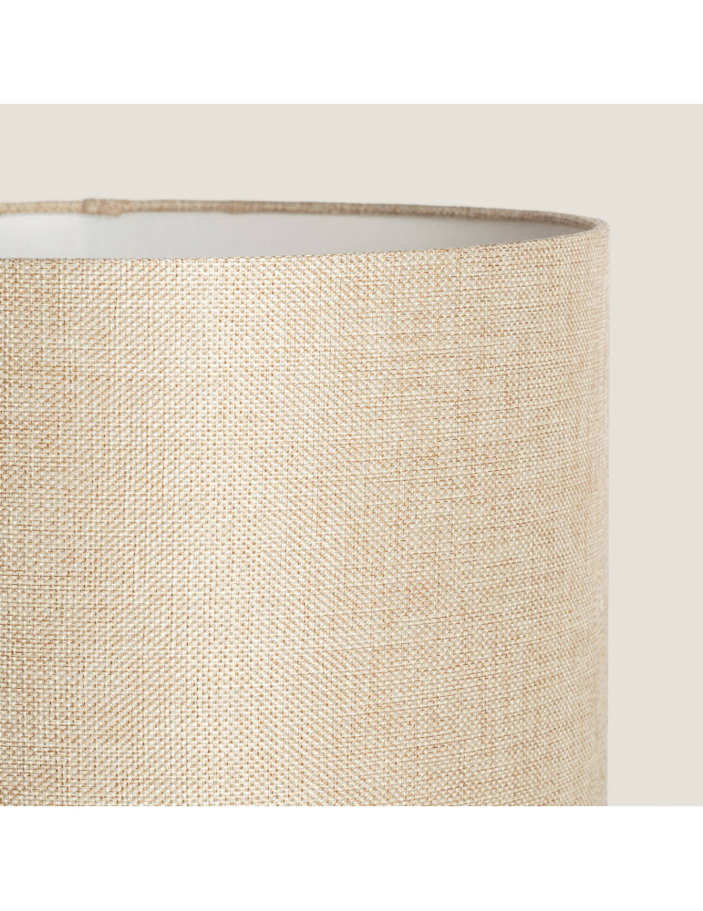 Lampe à Poser Résine et Lin Cira