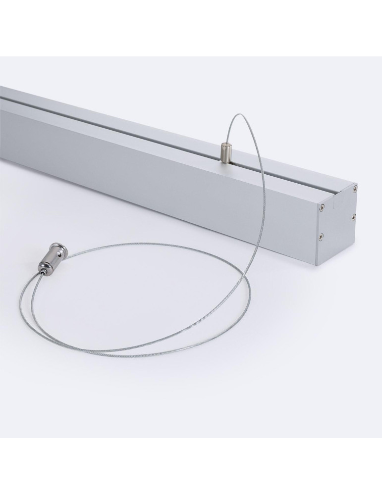Profilé Aluminium Sixe Suspendu Pour Ruban LED jusqu'à 45 mm